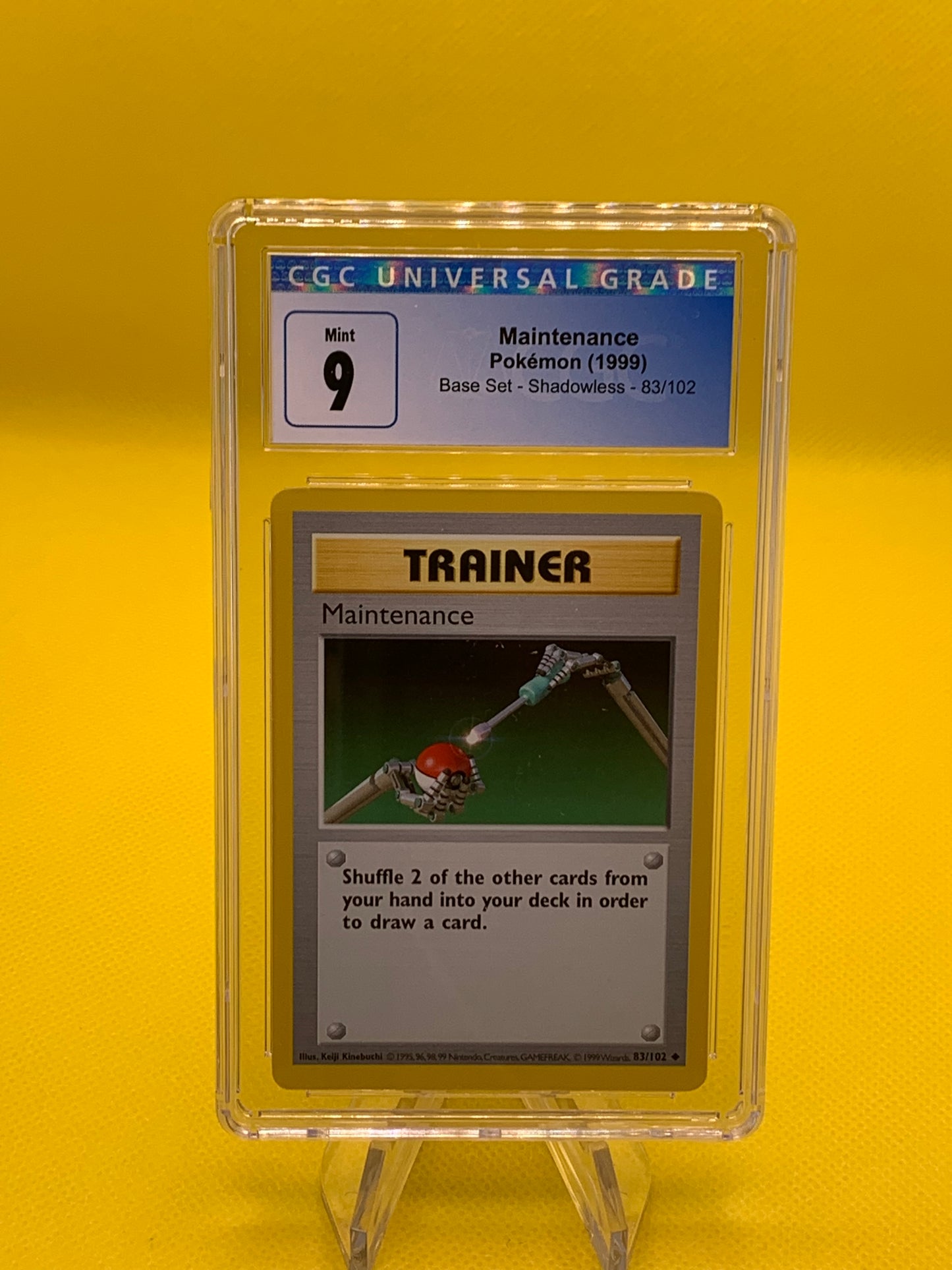 Graded Maintenance Card