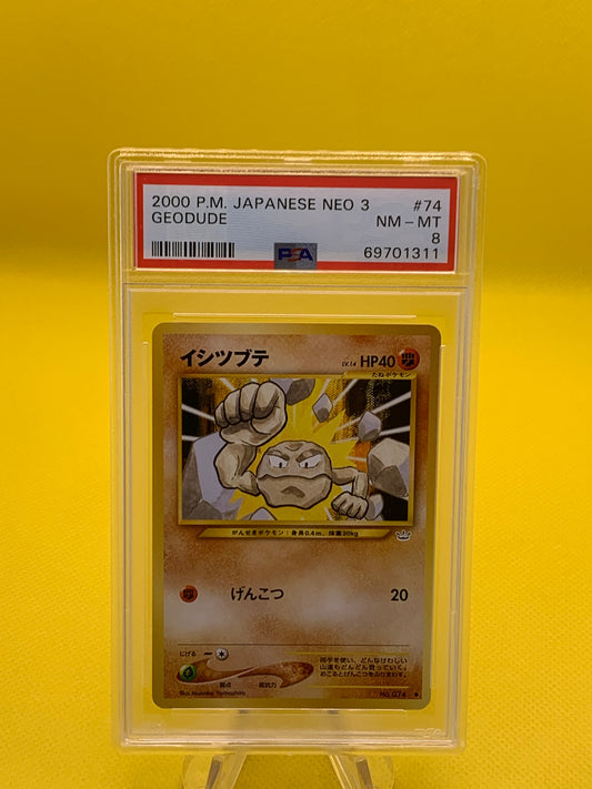 Graded Geodude Card