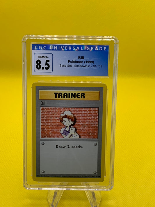 Graded Bill Trainer card